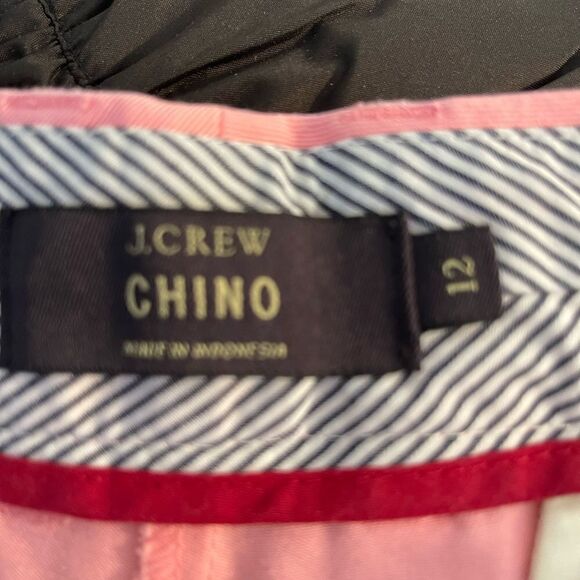 NWOT J Crew Chino Size 12 Pink Shorts! - Picture 5 of 5